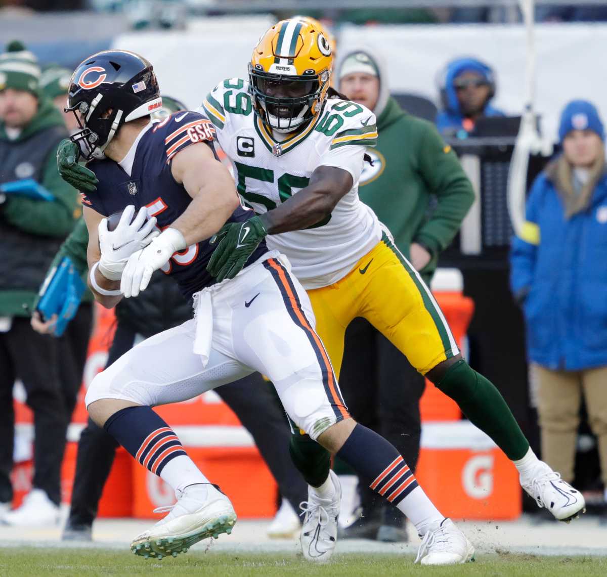 De'Vondre Campbell (Photo by USA Today Sports Images)